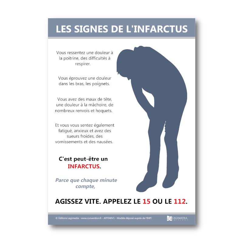 Affichage sur l'infarctus