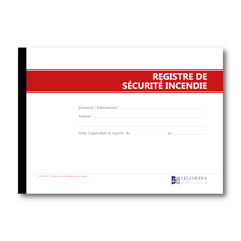 Registre de sécurité incendie