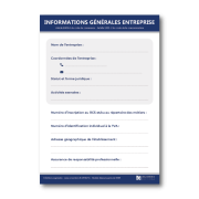 Illustration de Affichage des informations générales en entreprise