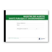 Illustration de Registre des alertes : santé publique et environnement
