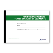 Illustration de Registre des déchets, terres excavées et sédiments