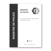 Illustration de Registre de police et d'objets mobiliers