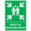Signalétique "Point de rassemblement"