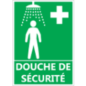 Signalétique "Douche de sécurité"
