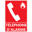 Signalétique "Téléphone d'alarme"