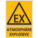 Signalétique "Danger atmosphère explosive"