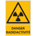 Signalétique "Danger radioactivité"