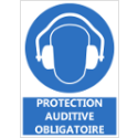 Signalétique "Protection auditive obligatoire"
