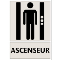 Signalétique "Emplacement des ascenseurs"