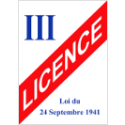 Panneau d'affichage Licence III 