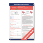 Affichage Obligatoire Entreprise 2025 : panneau tout en un