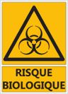 Signalétique "Danger risque biologique"