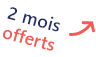 2 mois offerts