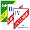 Panneaux des licences restaurants